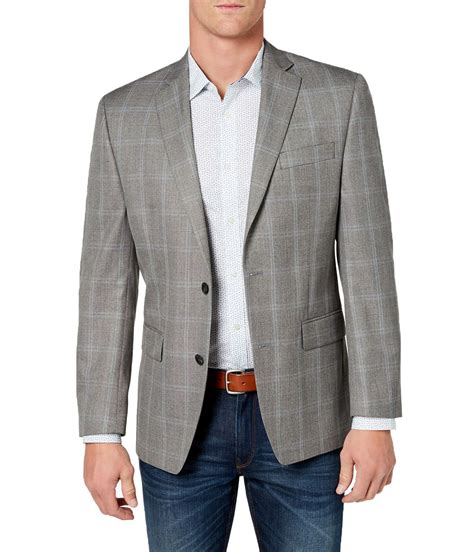 michael kors plaid sportcoat american wool|Michael Kors belted walker coat.